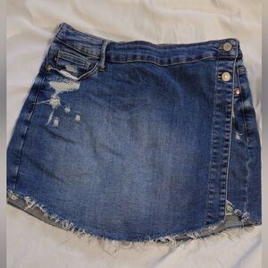 Judy Blue Jean Skort Size L